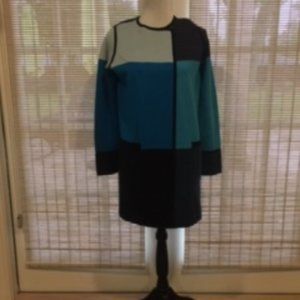 Carlisle Color Block Reversible Tunic Sweater